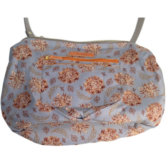 HOBO DERBY Leather Crossbody Convertible Bag ASH - Picture 6 of 8